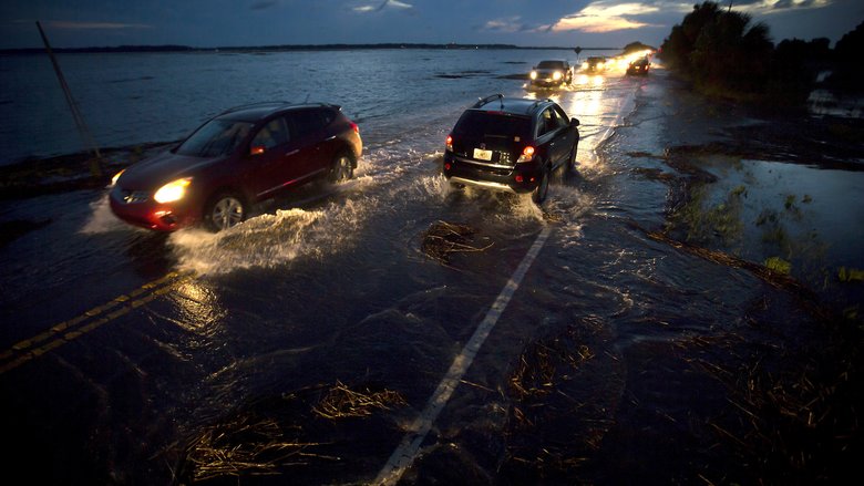 Tybee Island Hwy 80 flooding