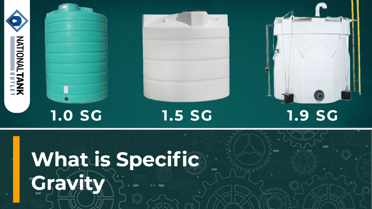 Poly Tanks What is Specific Gravity