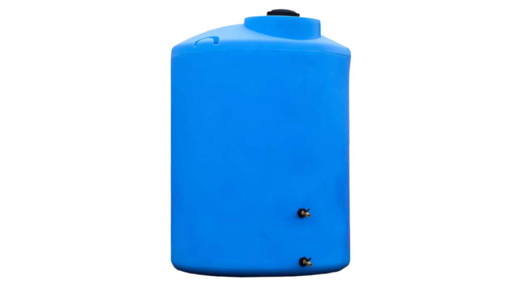 4,050 Gallon Poly HDPE Water Storage Tank 101”D x 129”H