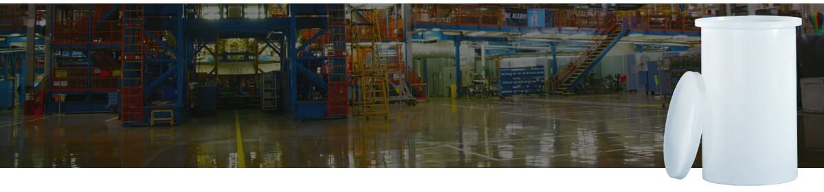 Polypropylene Cylindrical Open Top Tanks