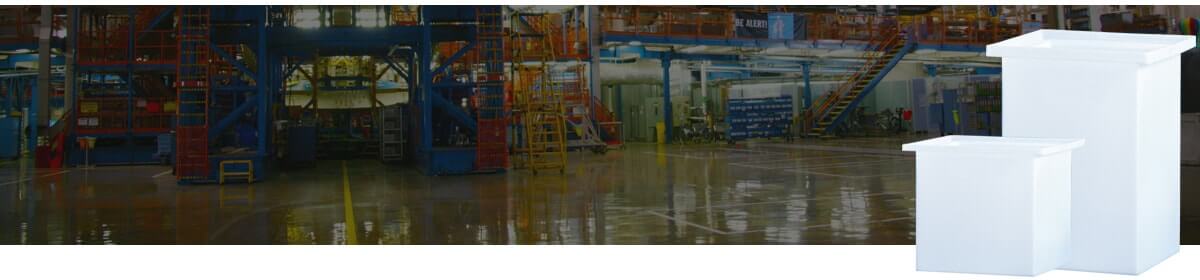 Polyethylene Rectangular Open Top Tanks