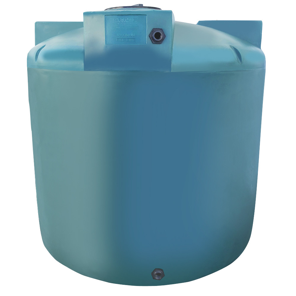 TC9589IWGREEN ChemTainer 2500 Gallon Vertical Water Storage Tank