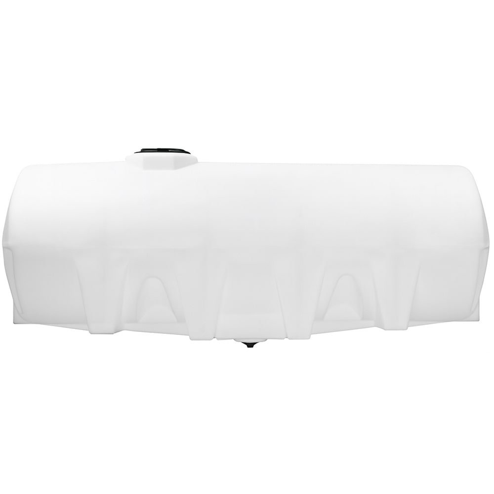 1010 Gallon Drainable Leg Tank - White | Norwesco 40393