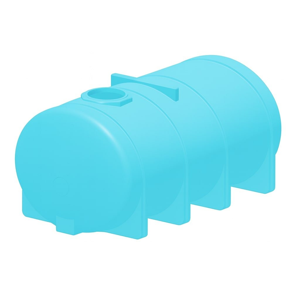 3250 Gallon Light Blue Heavy Duty Elliptical Leg Tank | Norwesco 44599