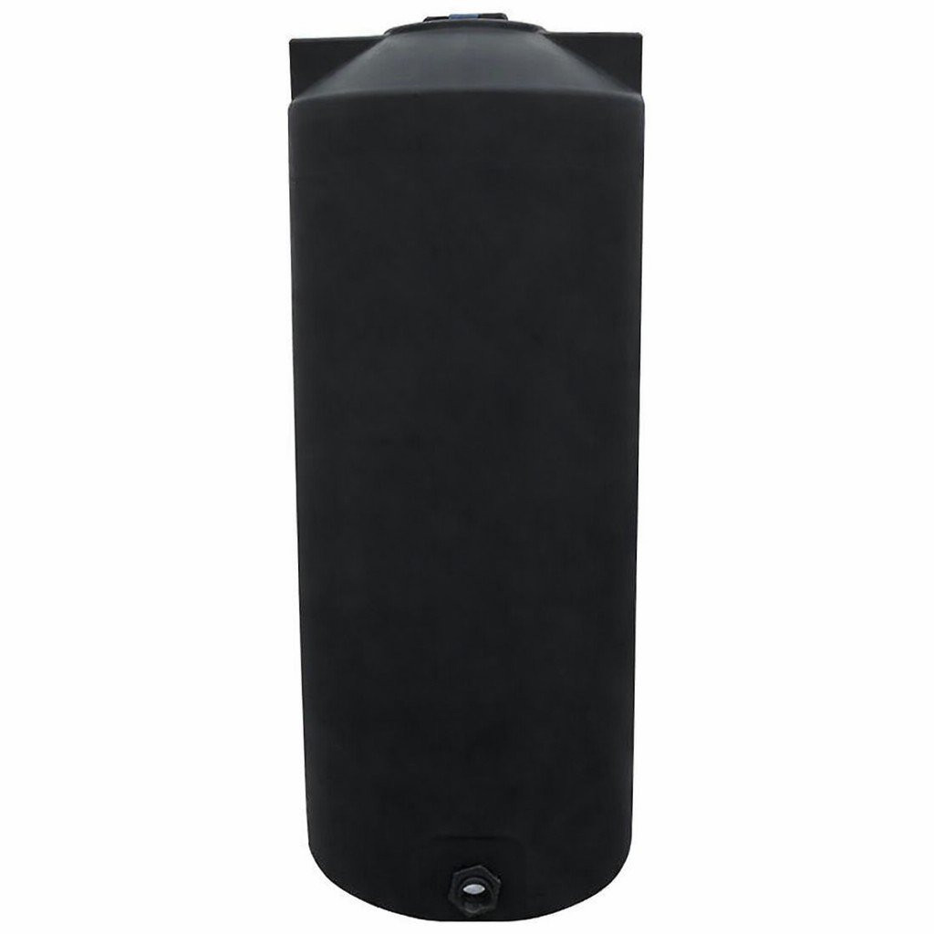 200 Gallon Black Vertical Storage Tank | Norwesco 42922