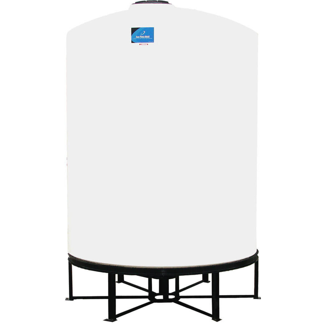 3000 Gallon 15° Cone Bottom Tank | Ace Roto-Mold CB3000-90
