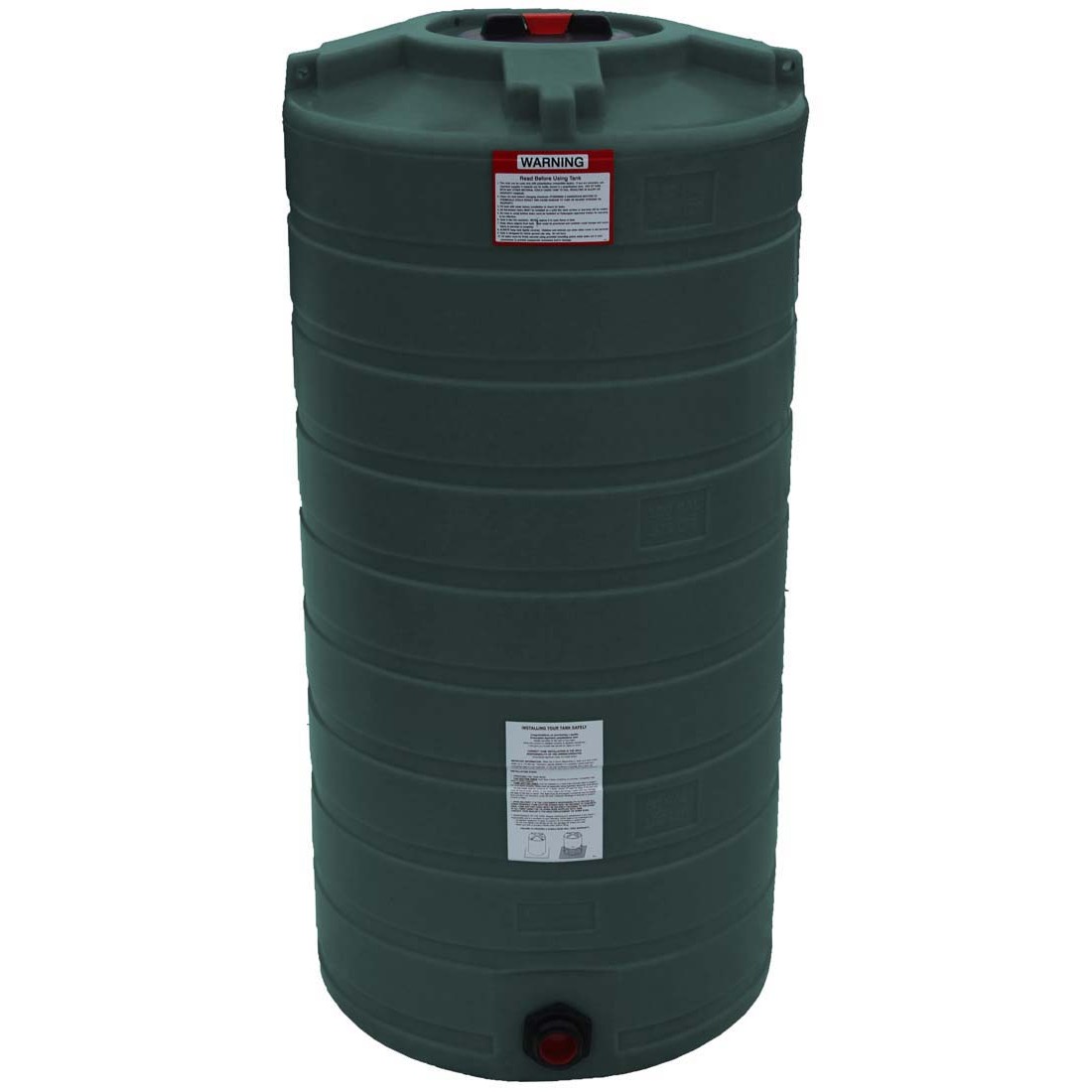 150 gallon vertical poly storage tank/container chemical or indoor water storage 