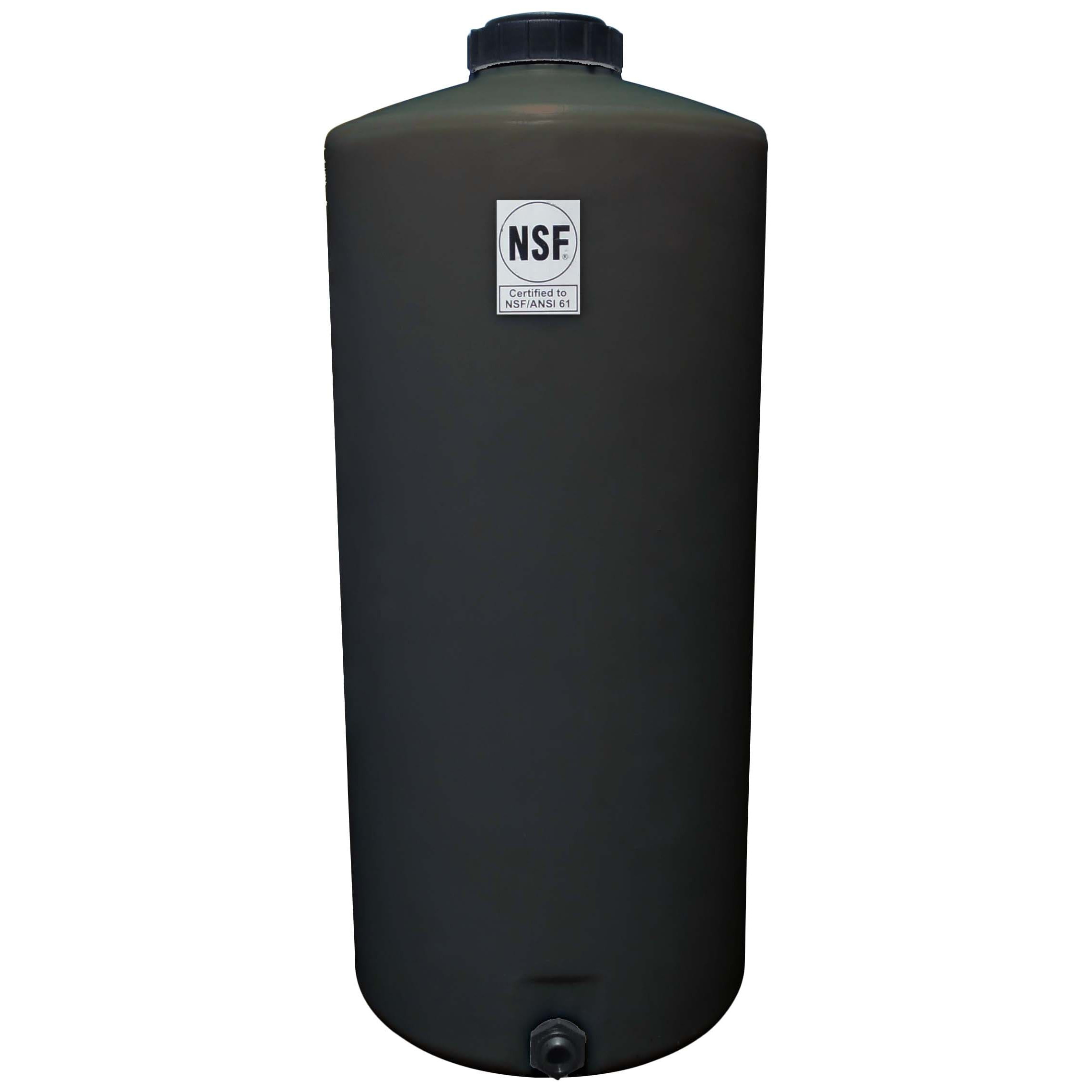 75 Gallon Black Vertical Water Storage Tank Ace Vt0075 23b