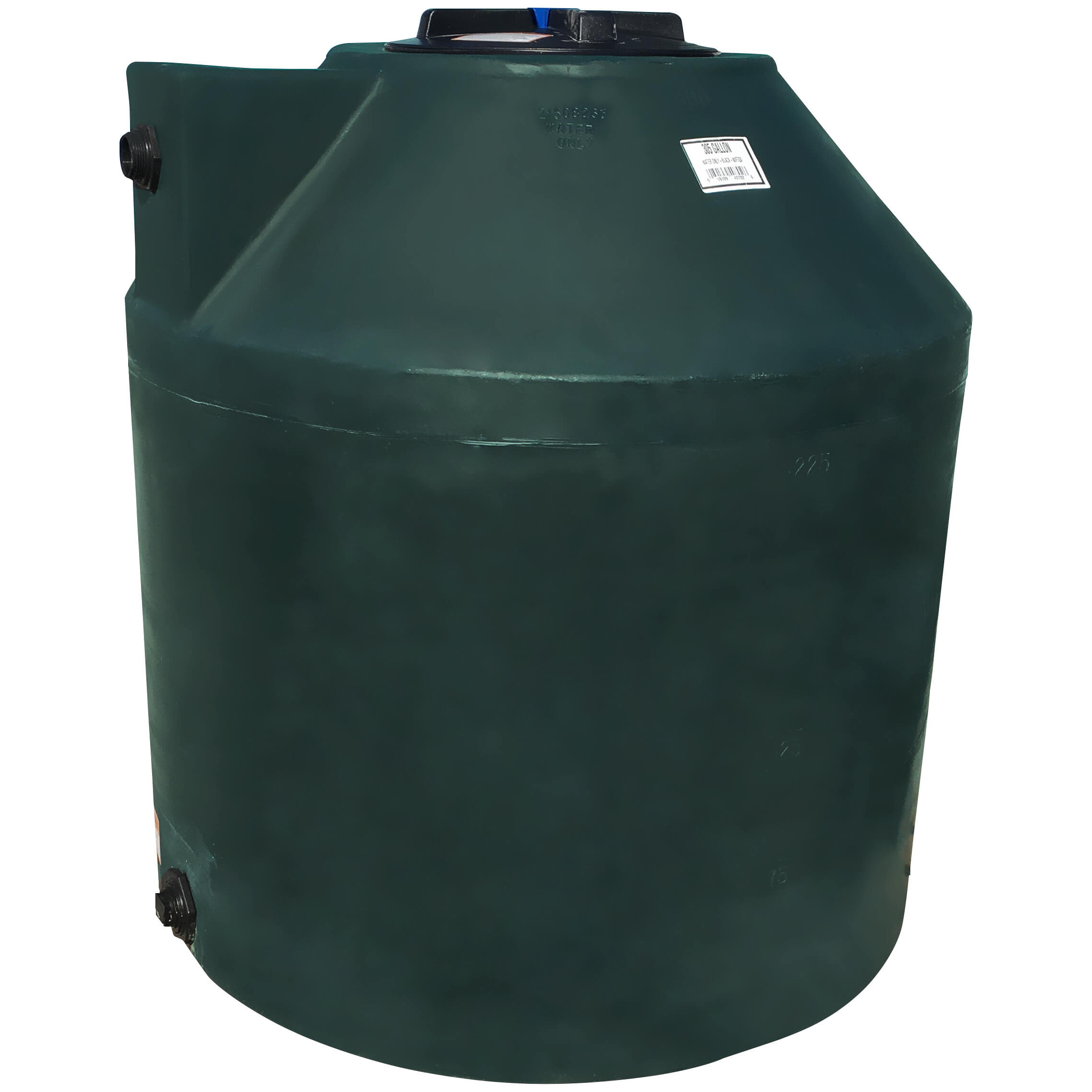 305 Gallon Water Storage Tank - CA Green | Norwesco 41362