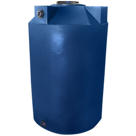 500 Gallon Dark Blue Rainwater Collection Tank