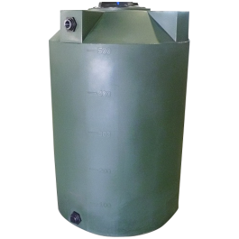 500 Gallon Dark Green Rainwater Collection Tank