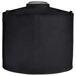 100 Gallon Black Vertical Water Storage Tank