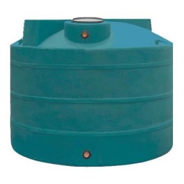 1650 Gallon Dark Green Vertical Water Storage Tank