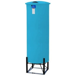 100 Gallon Light Blue Cone Bottom Tank