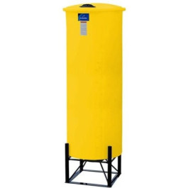 325 Gallon Yellow Cone Bottom Tank
