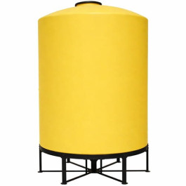 3000 Gallon Yellow Cone Bottom Tank