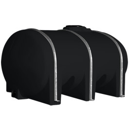 1035 Gallon Black Elliptical Leg Tank