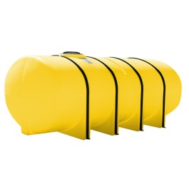 1850 Gallon Yellow Elliptical Leg Tank
