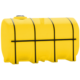 4250 Gallon Yellow Elliptical Leg Tank