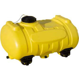 40 Gallon Yellow Blow-Molded Applicator Tank