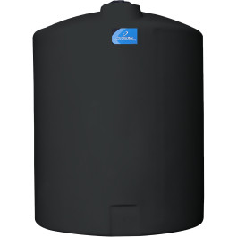 425 Gallon Black Vertical Storage Tank