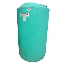 500 Gallon Green Vertical Storage Tank