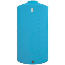 1525 Gallon Light Blue Vertical Storage Tank