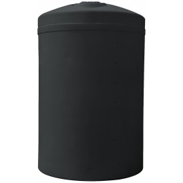 4200 Gallon Black Vertical Storage Tank