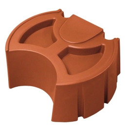 40 / 50 Gallon Terra Cotta Rain Wizard Rain Barrel Stand