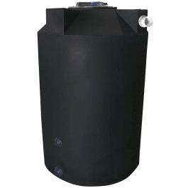 100 Gallon Black Rainwater Collection Tank