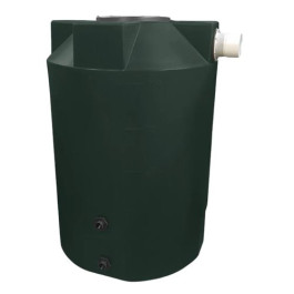 100 Gallon Dark Green Rainwater Collection Tank