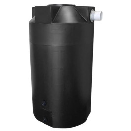 125 Gallon Black Rainwater Collection Tank