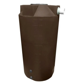 150 Gallon Dark Brown Rainwater Collection Tank