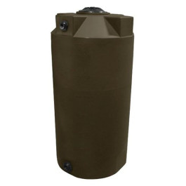 150 Gallon Dark Brown Vertical Water Storage Tank