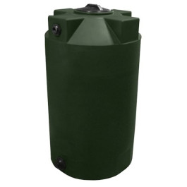 200 Gallon Dark Green Vertical Water Storage Tank