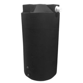 250 Gallon Black Rainwater Collection Tank