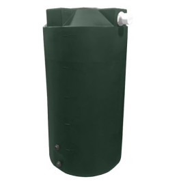 250 Gallon Dark Green Rainwater Collection Tank