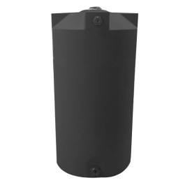 250 Gallon Black Vertical Water Storage Tank