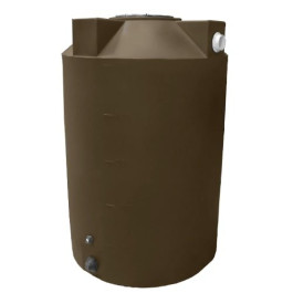 500 Gallon Dark Brown Rainwater Collection Tank