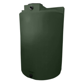1150 Gallon Dark Green Vertical Water Storage Tank