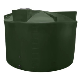 5000 Gallon Dark Green Rainwater Collection Tank