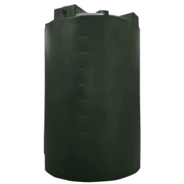 10000 Gallon Dark Green Vertical Water Tank