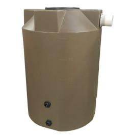 100 Gallon Mocha Rainwater Collection Tank