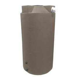250 Gallon Mocha Rainwater Collection Tank