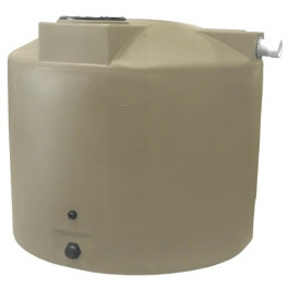 1000 Gallon Mocha Rainwater Collection Tank