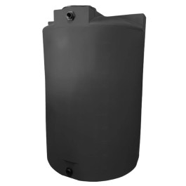 1150 Gallon Black Vertical Water Storage Tank
