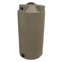 150 Gallon Mocha Vertical Water Storage Tank