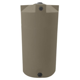 250 Gallon Mocha Vertical Water Storage Tank