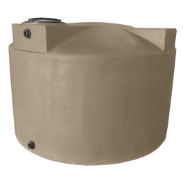 1500 Gallon Mocha Vertical Water Storage Tank