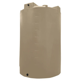 5000 Gallon Mocha Vertical Water Storage Tank